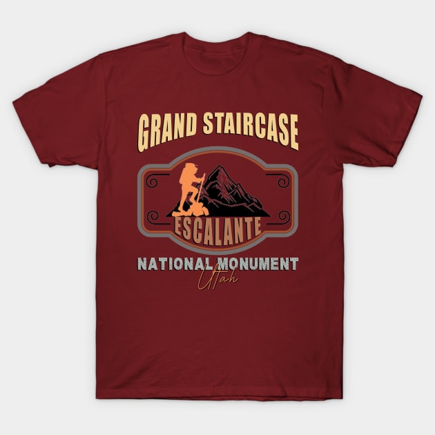 Grand Staircase Escalante National Monument – T-Shirt by TeeText